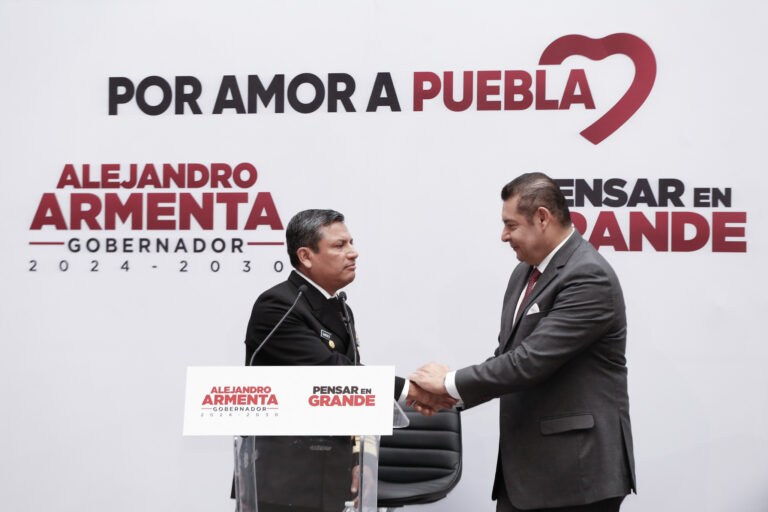 Designan a Vicealmirante de la Marina como Secretario de Seguridad Estatal