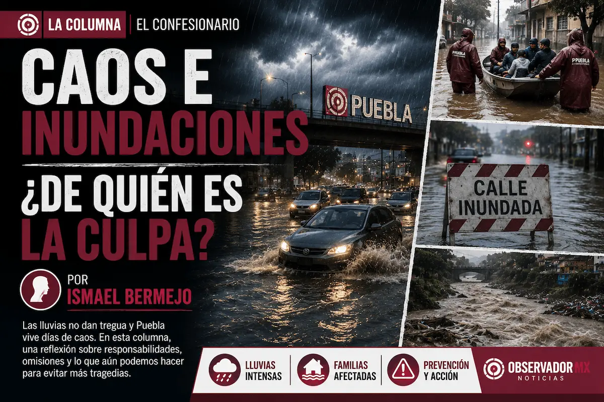 Caos e inundaciones: ¿de quién es la culpa?
