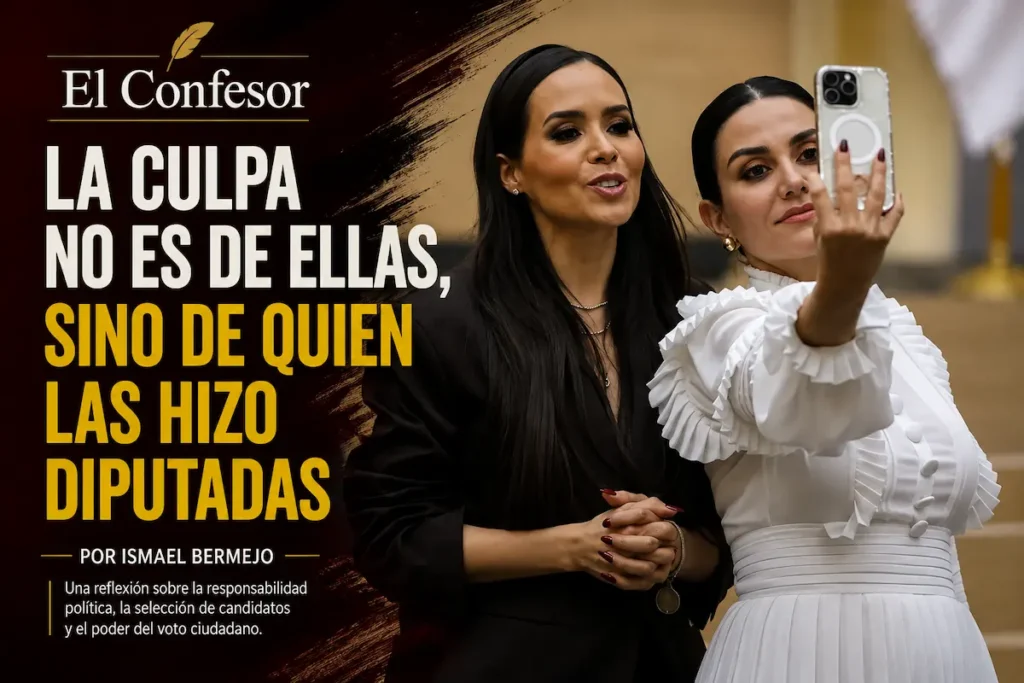 La culpa no es de ellas, sino de quien las hizo diputadas