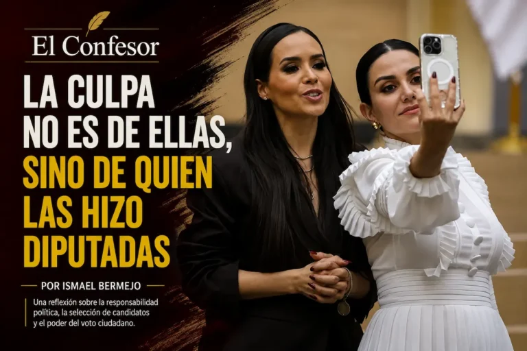 La culpa no es de ellas, sino de quien las hizo diputadas