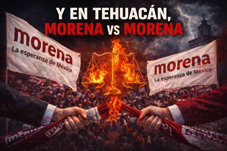 Y en Tehuacán, Morena vs Morena