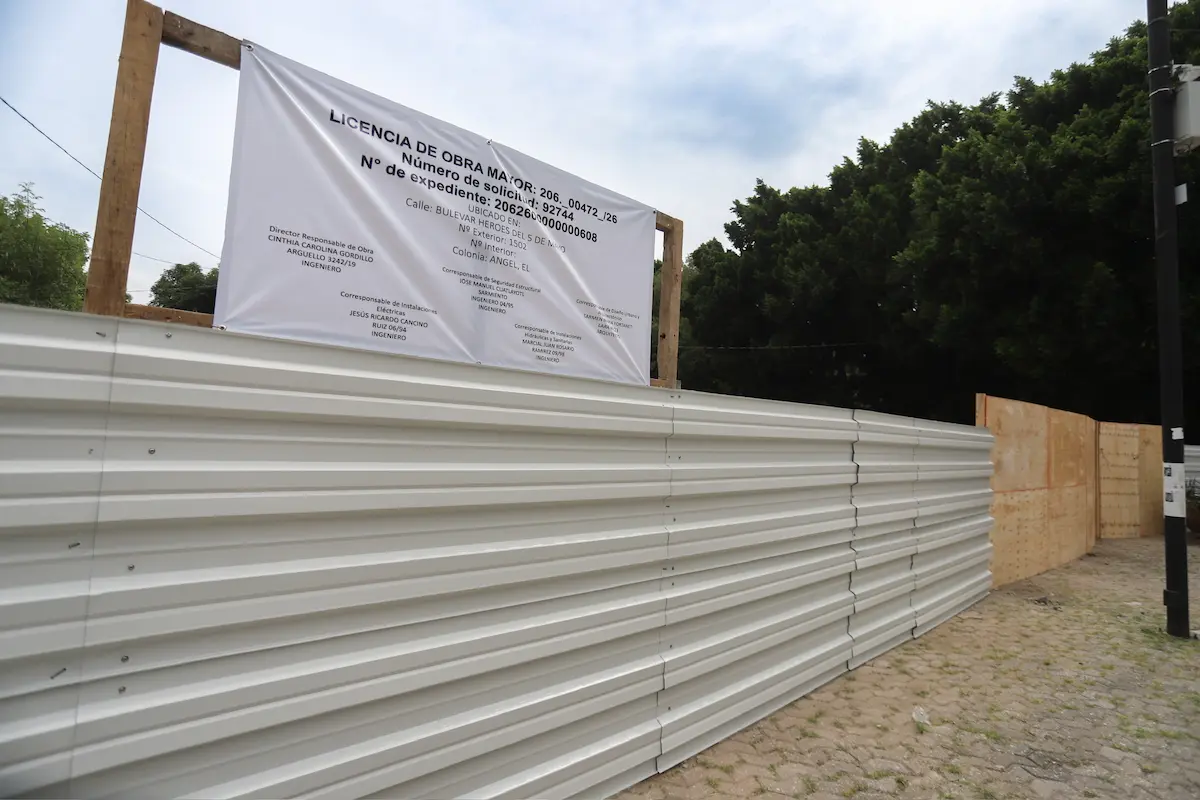 Obras de tres estaciones del Cablebús en Puebla se alistan en septiembre