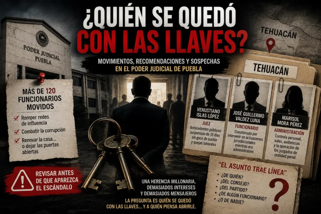 ¿Quién se quedó con las llaves?