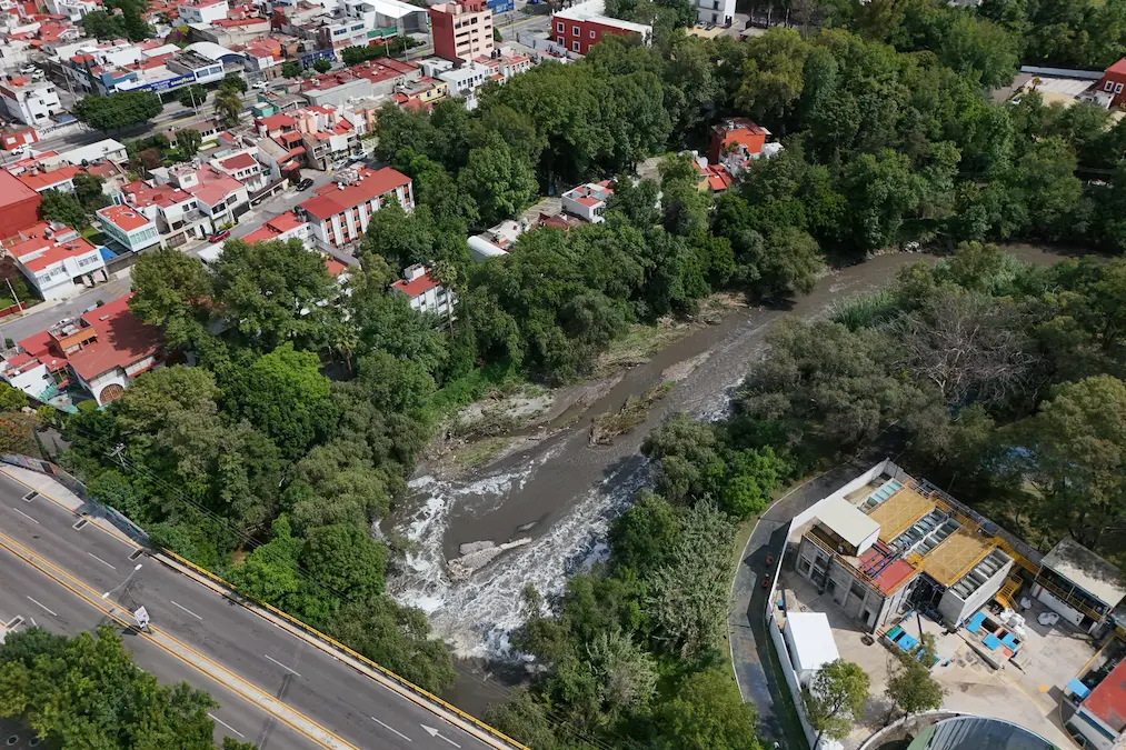 RÍO ATPOYAC, VISTA AÉREA