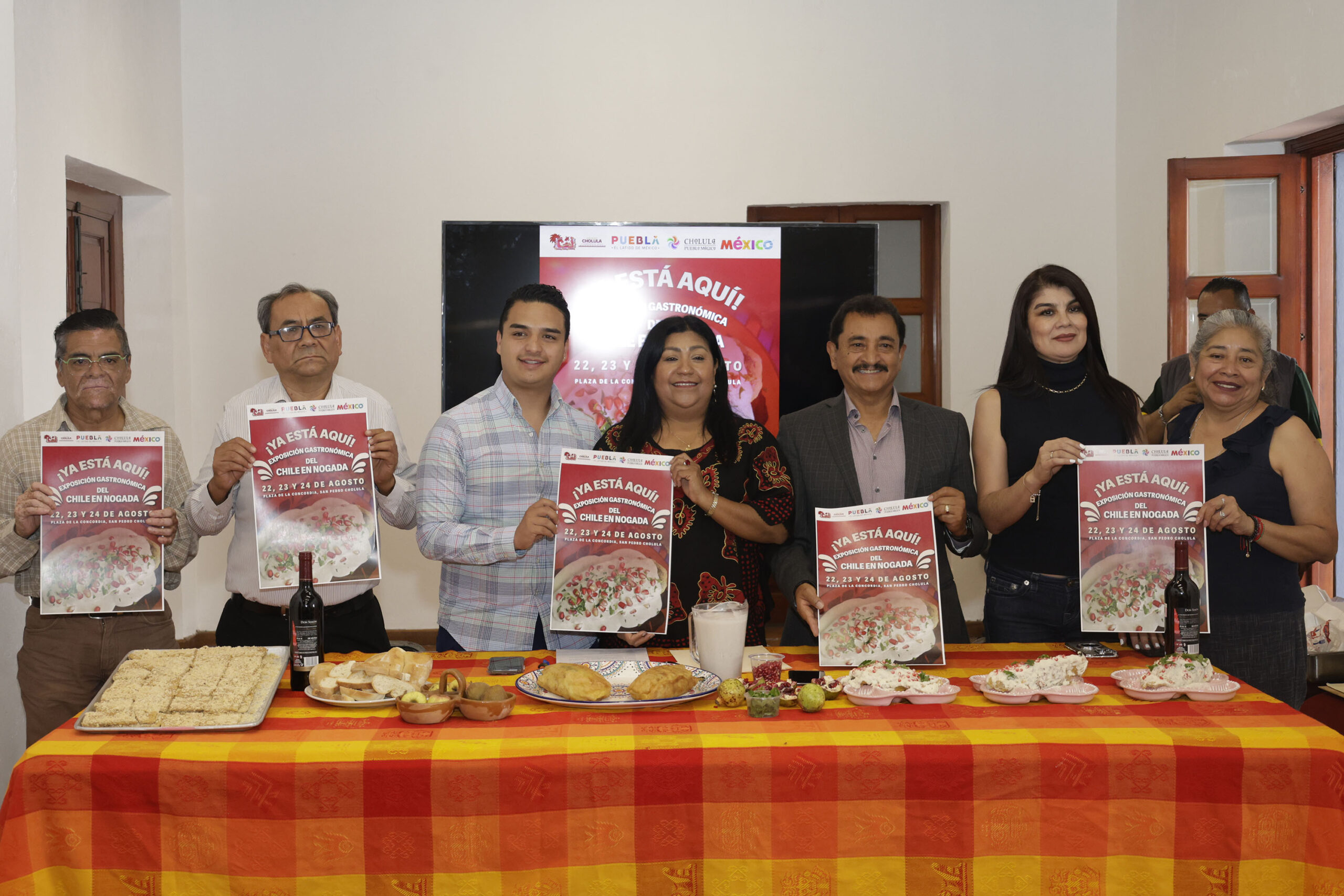 Exposición Gastronómica del Chile en Nogada