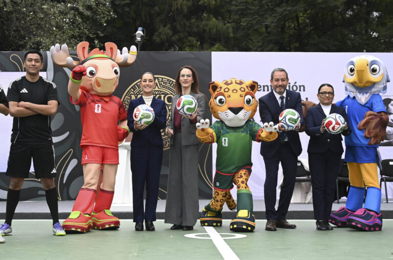 Encabeza la presidenta Claudia Sheinbaum la presentación de actividades del Mundial 2026