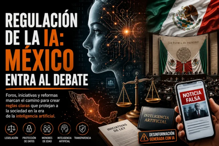 REGULACIÓN DE LA IA: MÉXICO ENTRA AL DEBATE