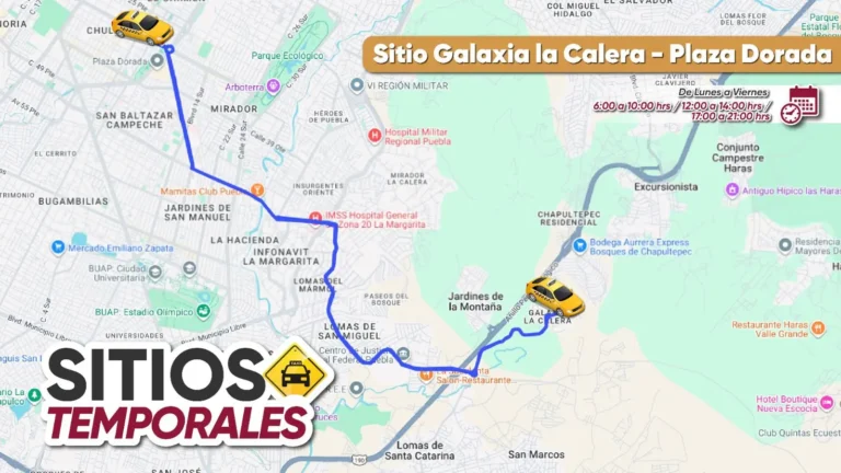 Transporte temporal Puebla