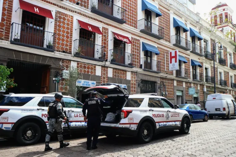 Hallazgo mortal en Hotel del Centro Histórico de Puebla