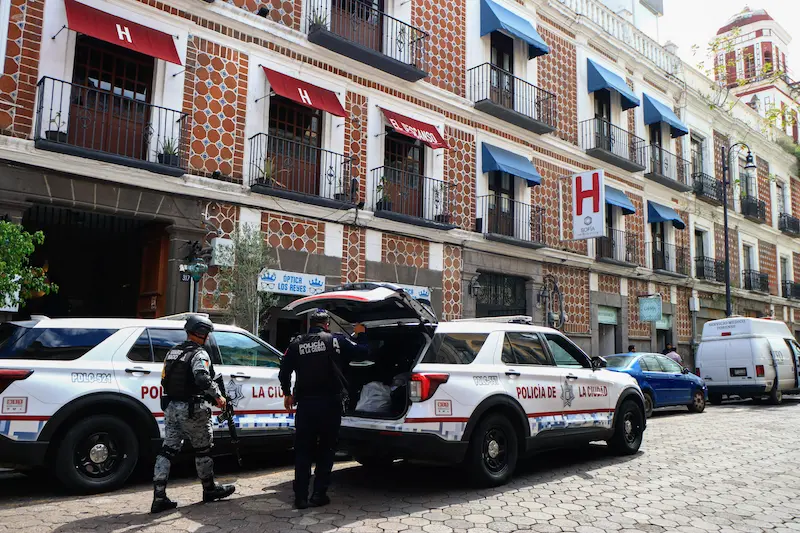 Hallazgo mortal en Hotel del Centro Histórico de Puebla