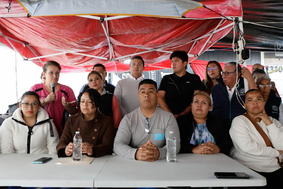 Fuerza IMSS Puebla rechaza el 8% al aumento salarial y convoca a marcha nacional