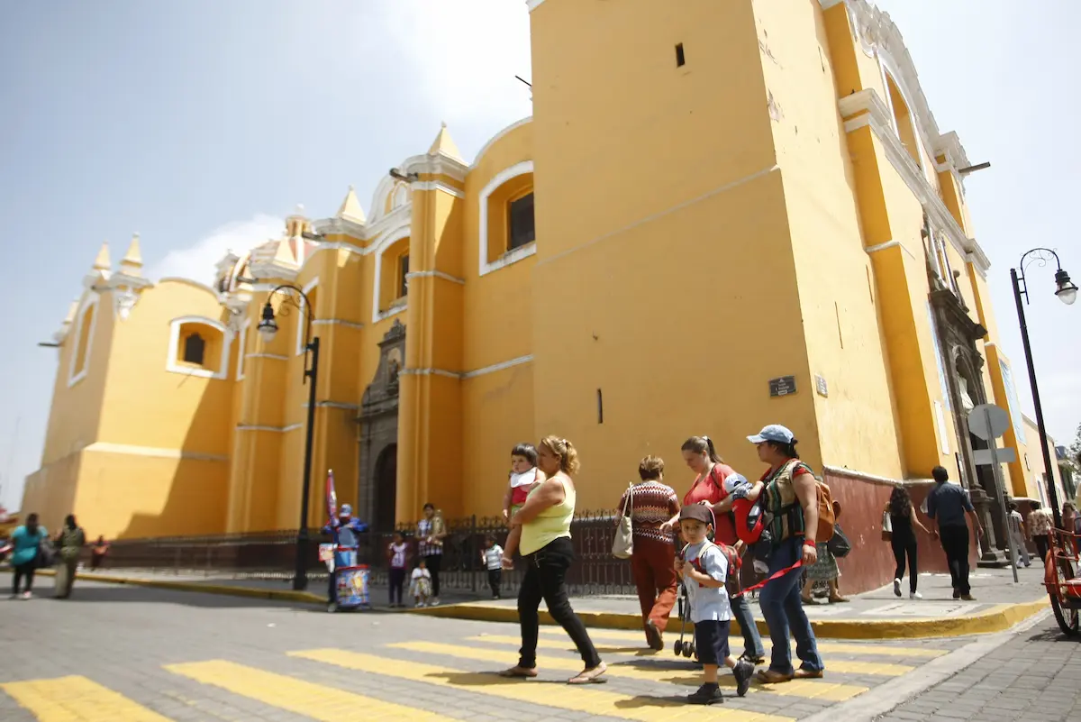 zócalo de San Pedro Cholula