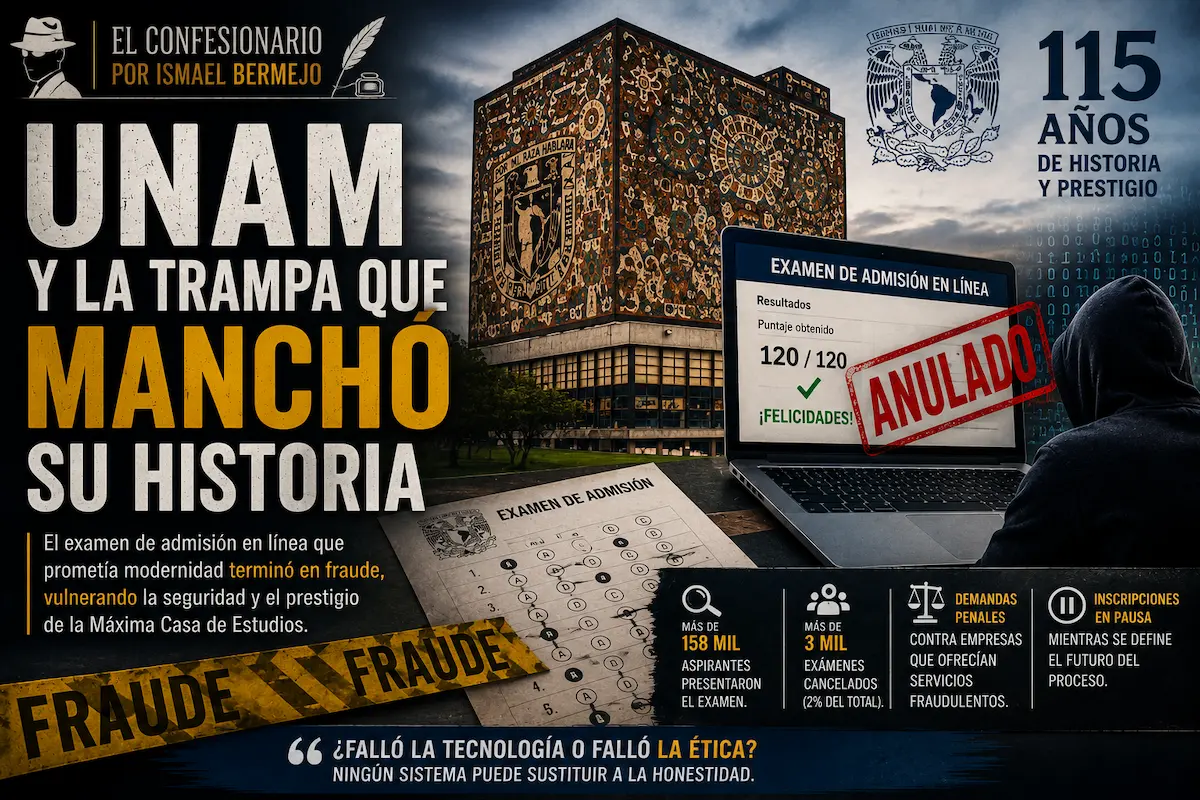 UNAM y la trampa que manchó su historia