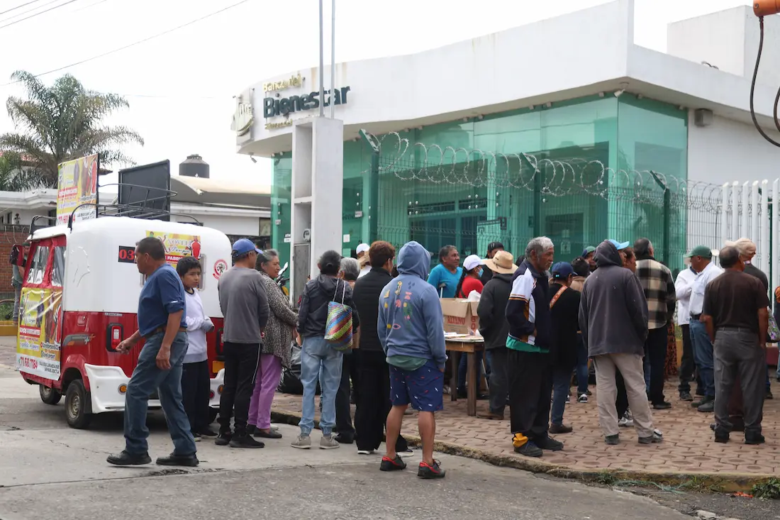 Protesta de pobladores frena la perforación de pozo en Xoxtla