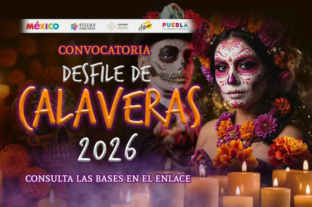 ¡Atlixco se llena de tradición y color! Ariadna Ayala invita al Desfile de Calaveras 2026